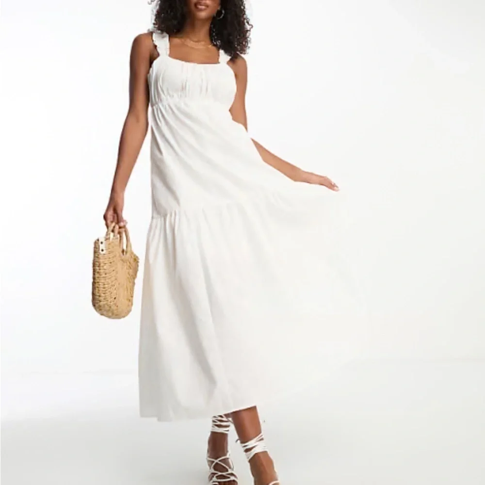 Abercrombie & Fitch Poplin Maxi Dress